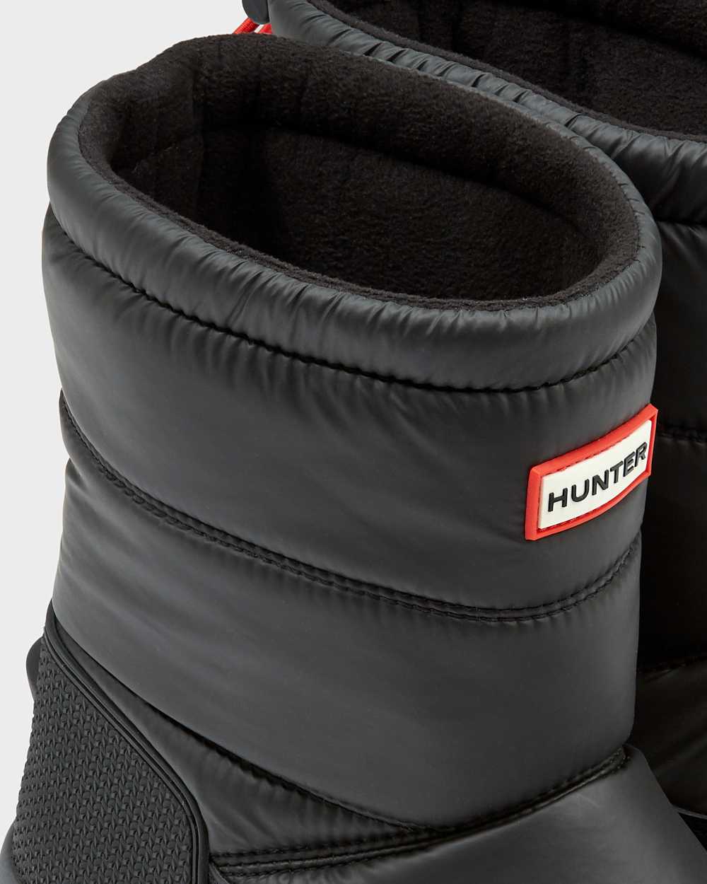 Hunter Original Insulated Short Men's Snow Boots NZ-94950D Black